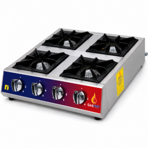 Cocina 4 fuegos a gas serie E-line