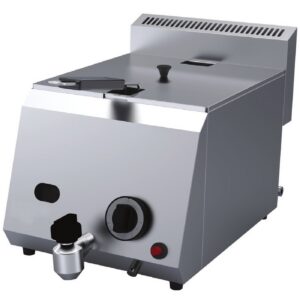 Freidora a gas 8 L con grifo