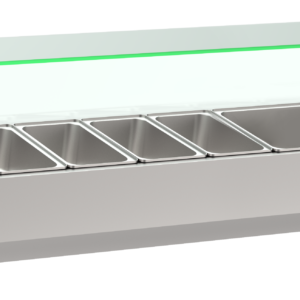 Vitrina de ingredientes refrigerada 1800 mm