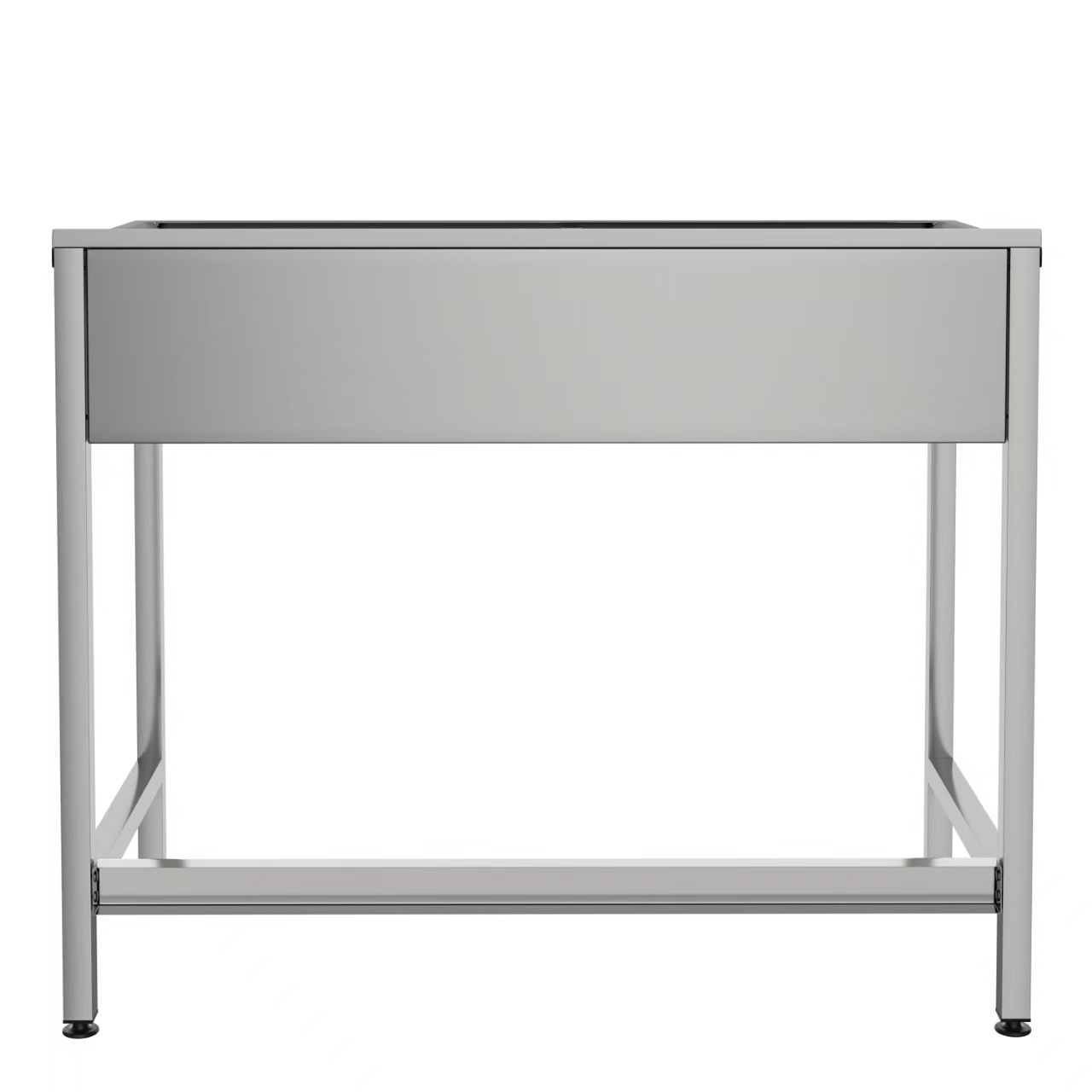 Fregadero 1 seno y 1 escurridor 800 x 500 x 850 mm