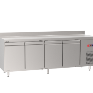 Mesa refrigerada 4 puertas 2230 x 700 x 850 + 100 mm