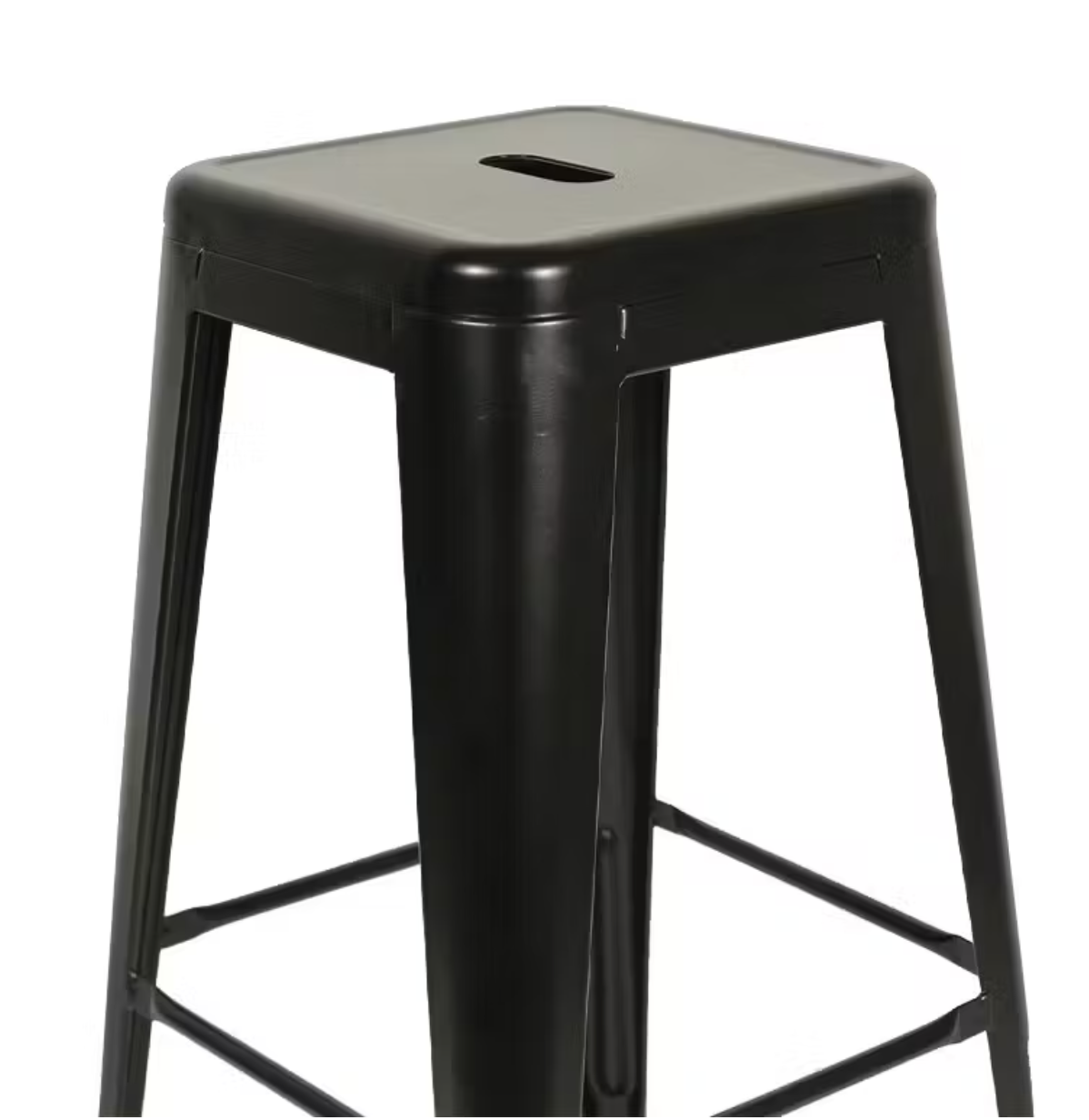 Taburete alto negro - Imagen 2
