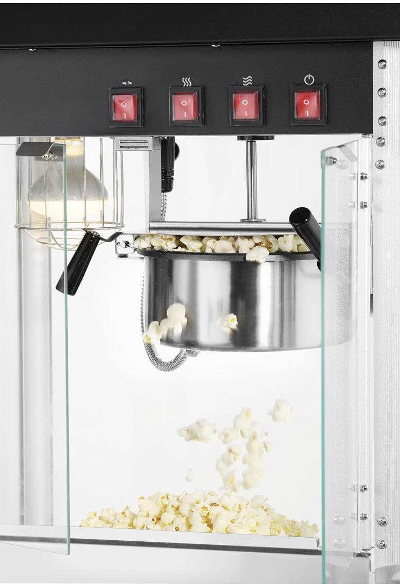Maquina de palomitas eléctrica 8 onzas - Imagen 2
