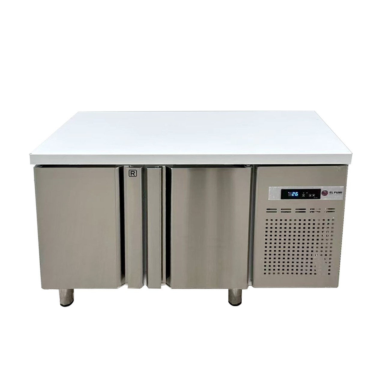 Mesa refrigerada 2 puertas acero inoxidable 1200 x 600 x 800 mm