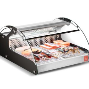 Vitrina refrigerada sobremesa 4 caras de cristal
