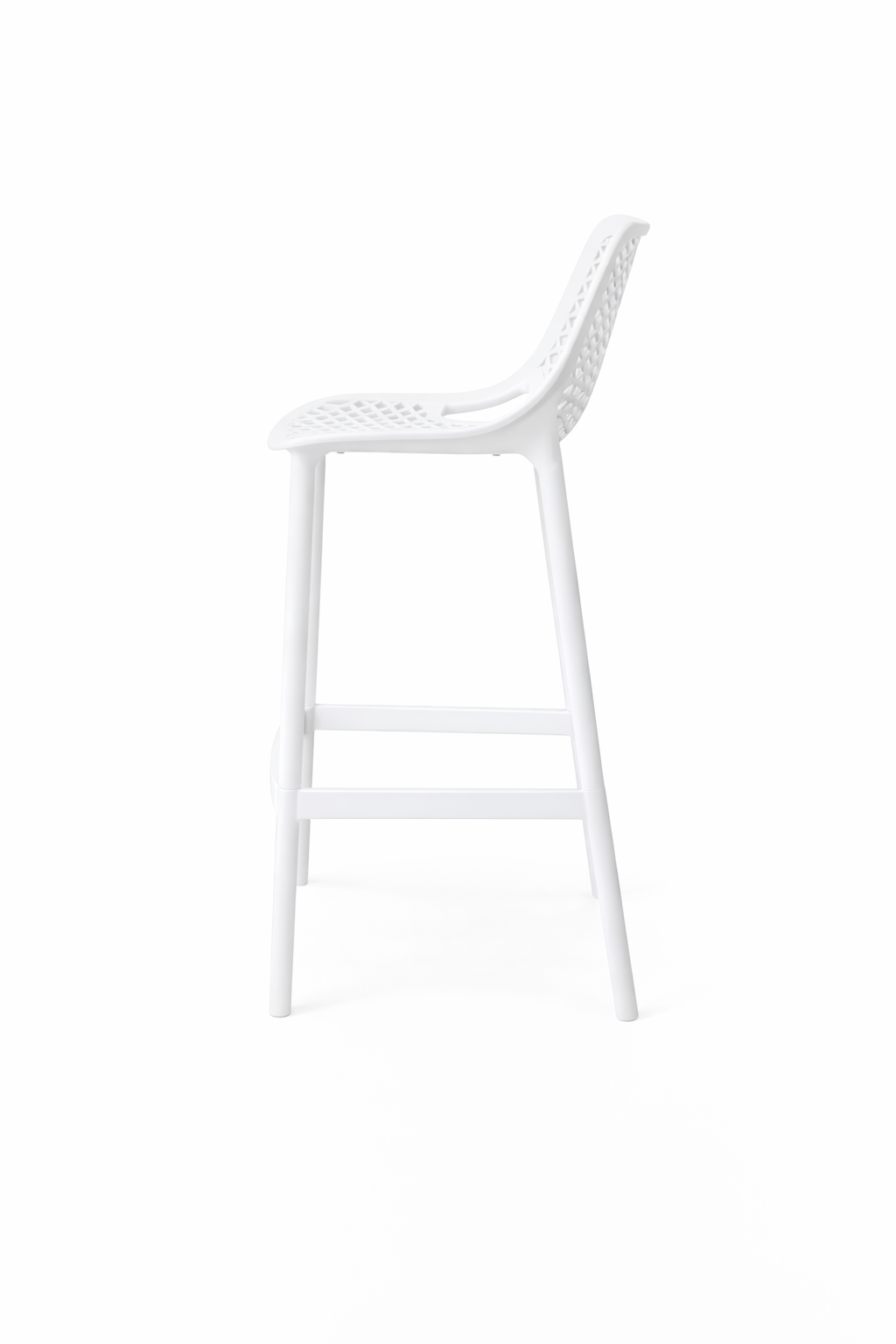 Taburete alto Blanco polipropileno - Imagen 4