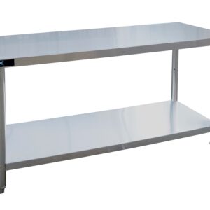 El fumi - Mesa de Trabajo de Acero Inoxidable central 1800 x 600 x 850 mm