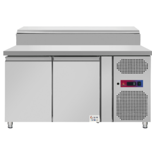 Mesa ensaladera refrigerada 2 puertas 1500 x 800 x1200 mm
