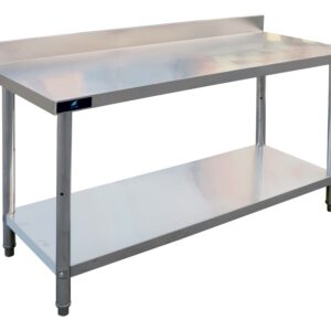 El fumi - Mesa de Trabajo de Acero Inoxidable 1000 x 600 x 850 mm