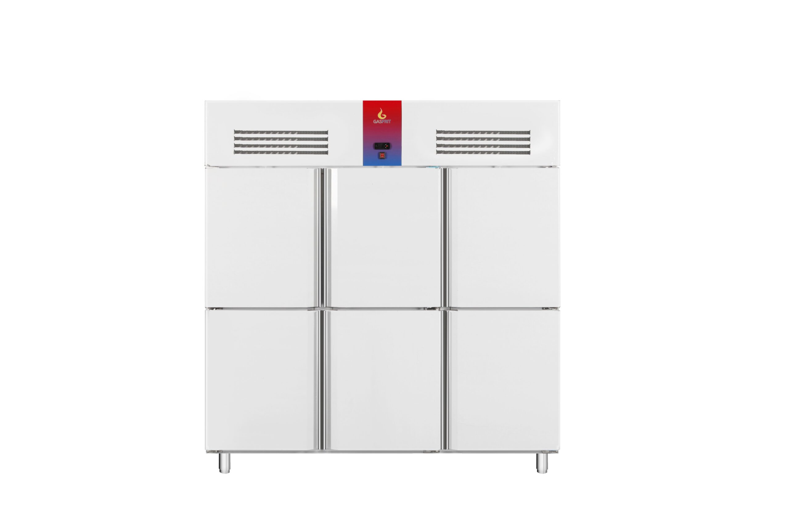 Armario refrigerado 6 puertas acero inoxidable