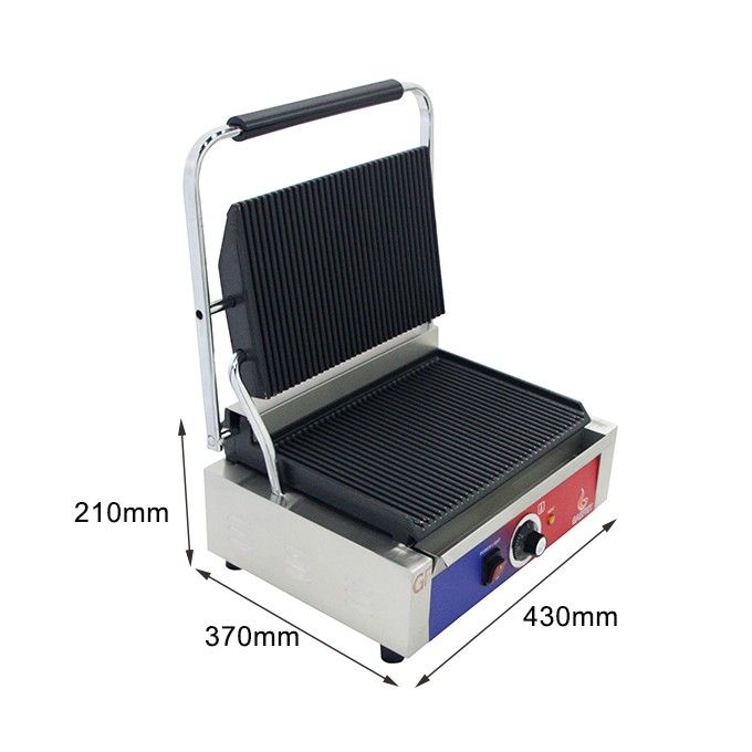 Grill eléctrico medio con termostato E.G.O