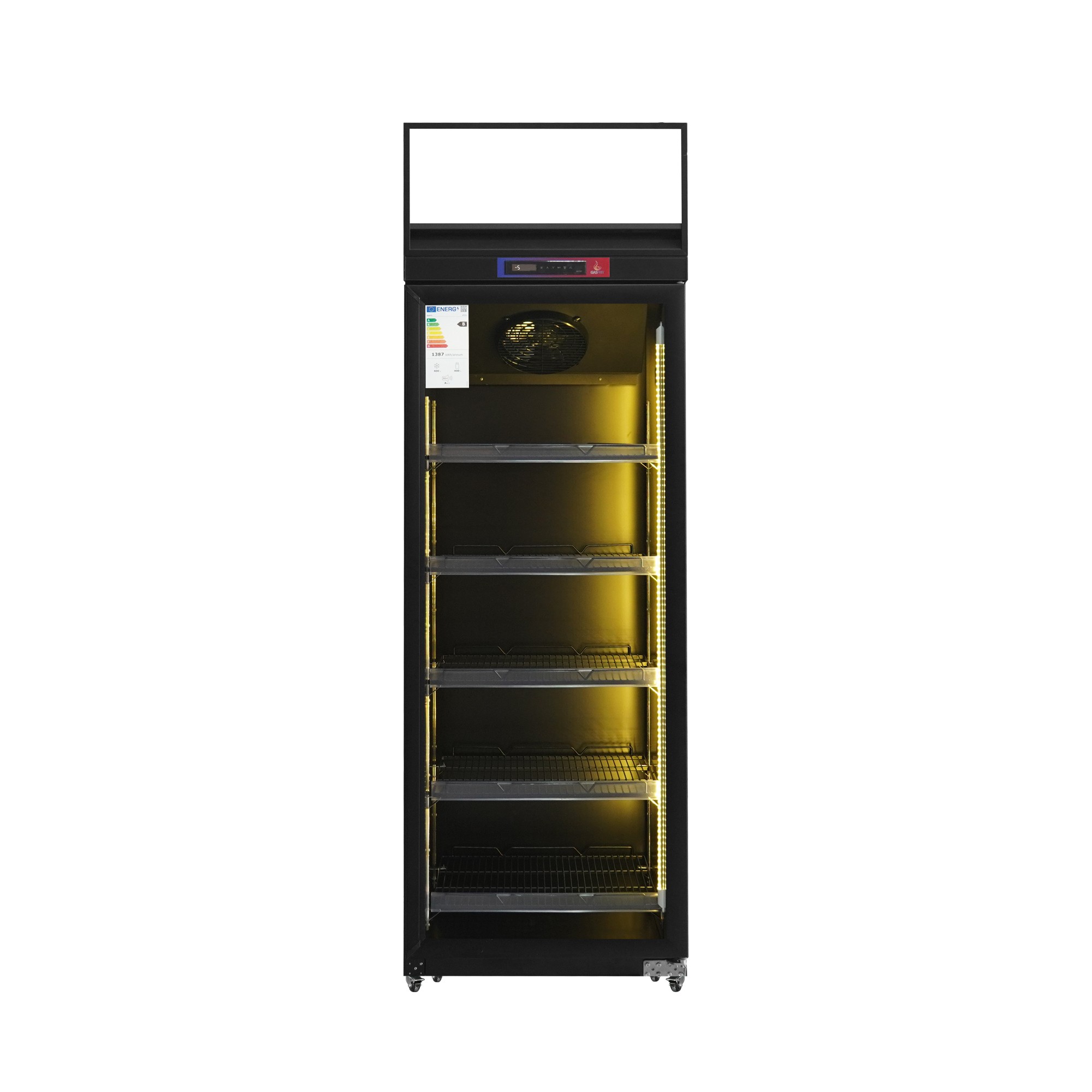 Armario expositor refrigerado 1 puerta de cristal Subzero - Imagen 4
