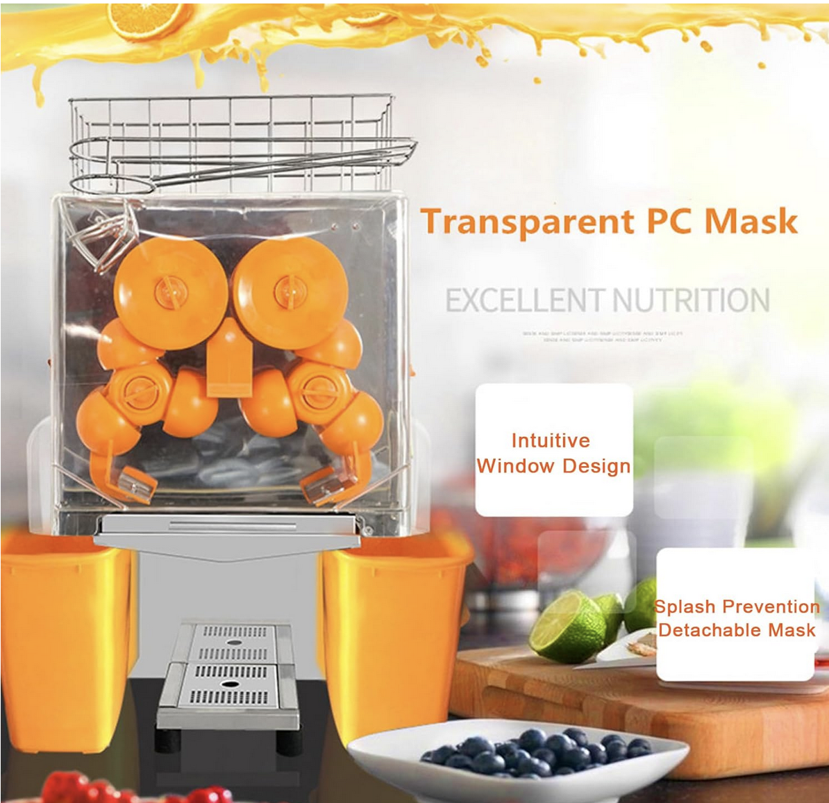 Exprimidor automático de naranjas - Imagen 4