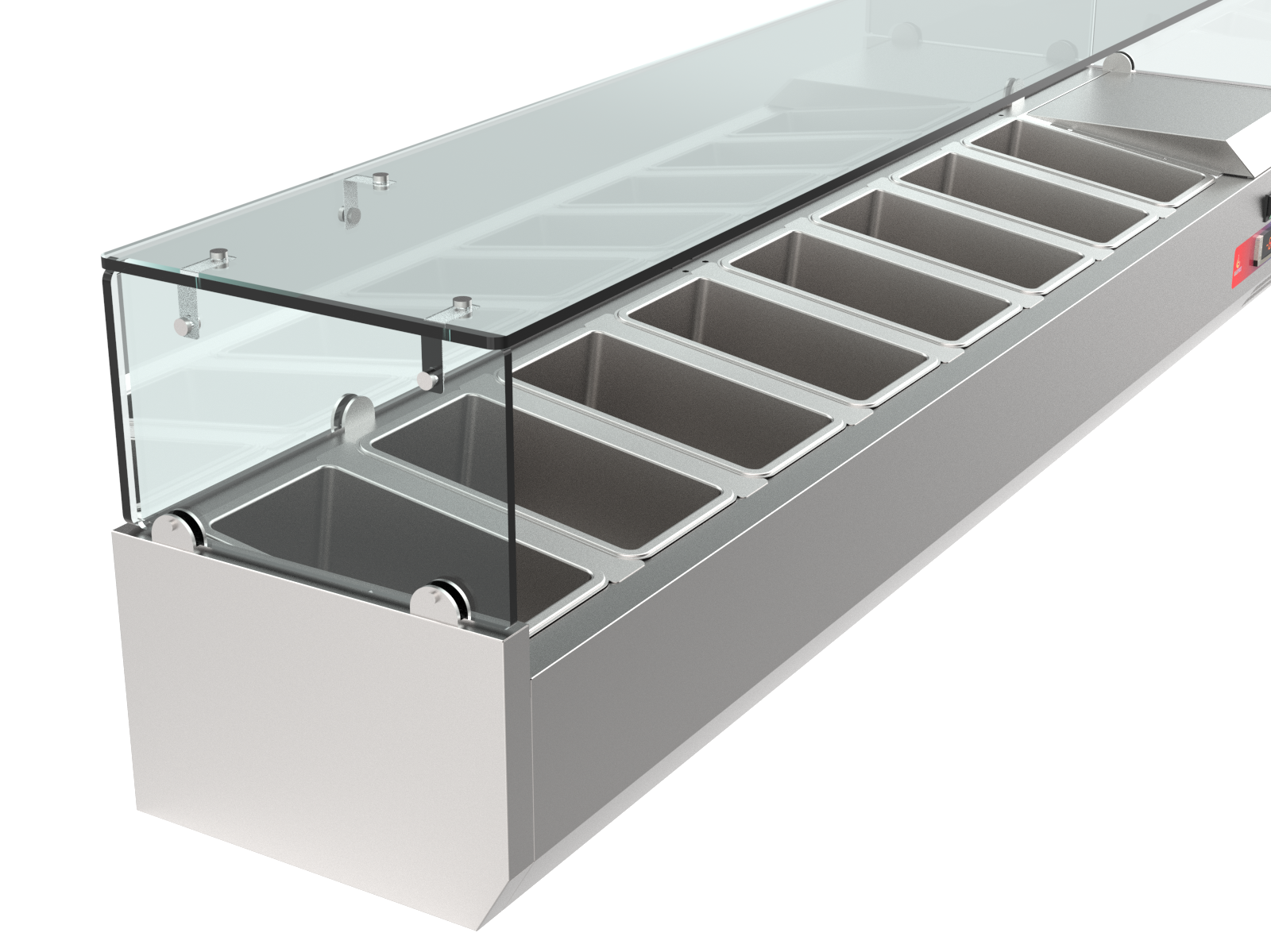 Vitrina de ingredientes refrigerada 1500 mm - Imagen 2