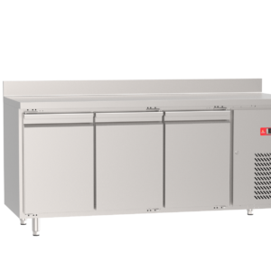 Mesa refrigerada 3 puertas de acero 1795 x 700 x 850 + 100 mm