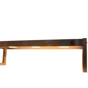 Puente termico 3 bombillas 1200 x 250 x 350 mm