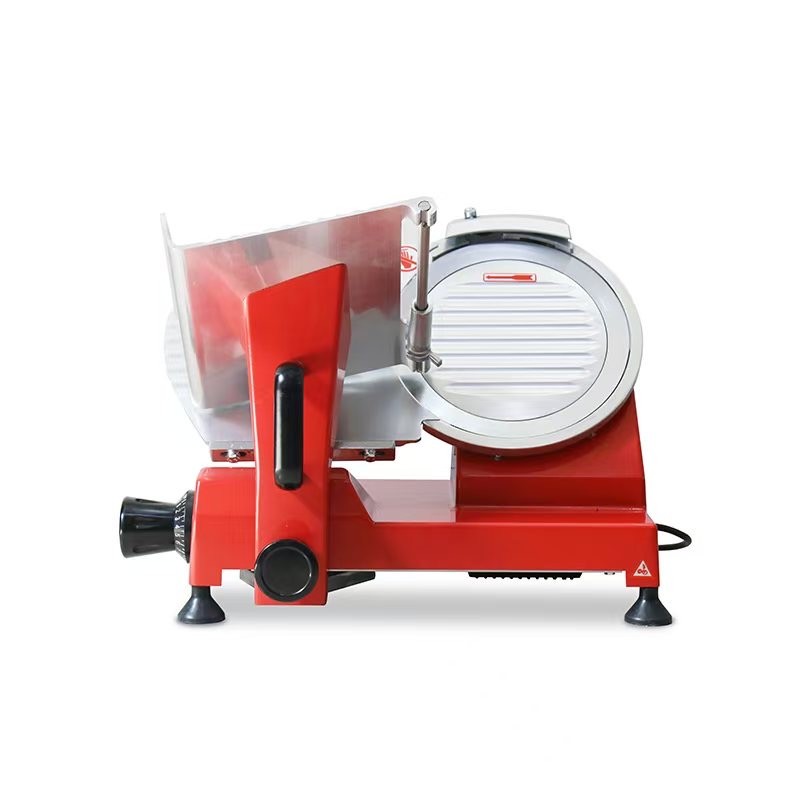 Cortadora de fiambre electrica disco 250 mm roja
