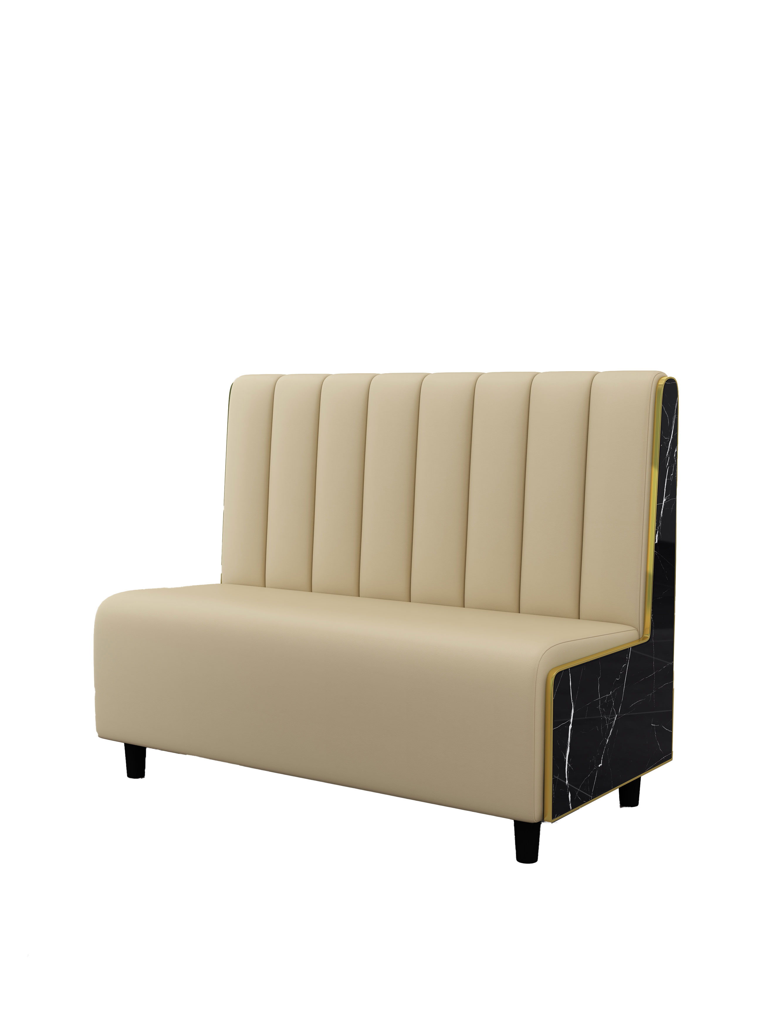 Banco Hôtellerie Simili-Cuir+Multicouche 120Cm