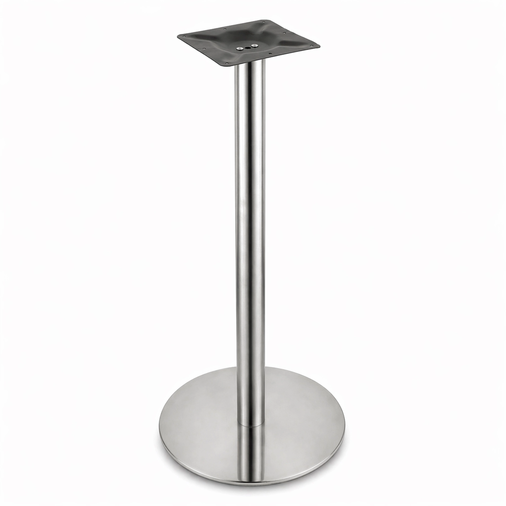 Base Redonda Alta Inox