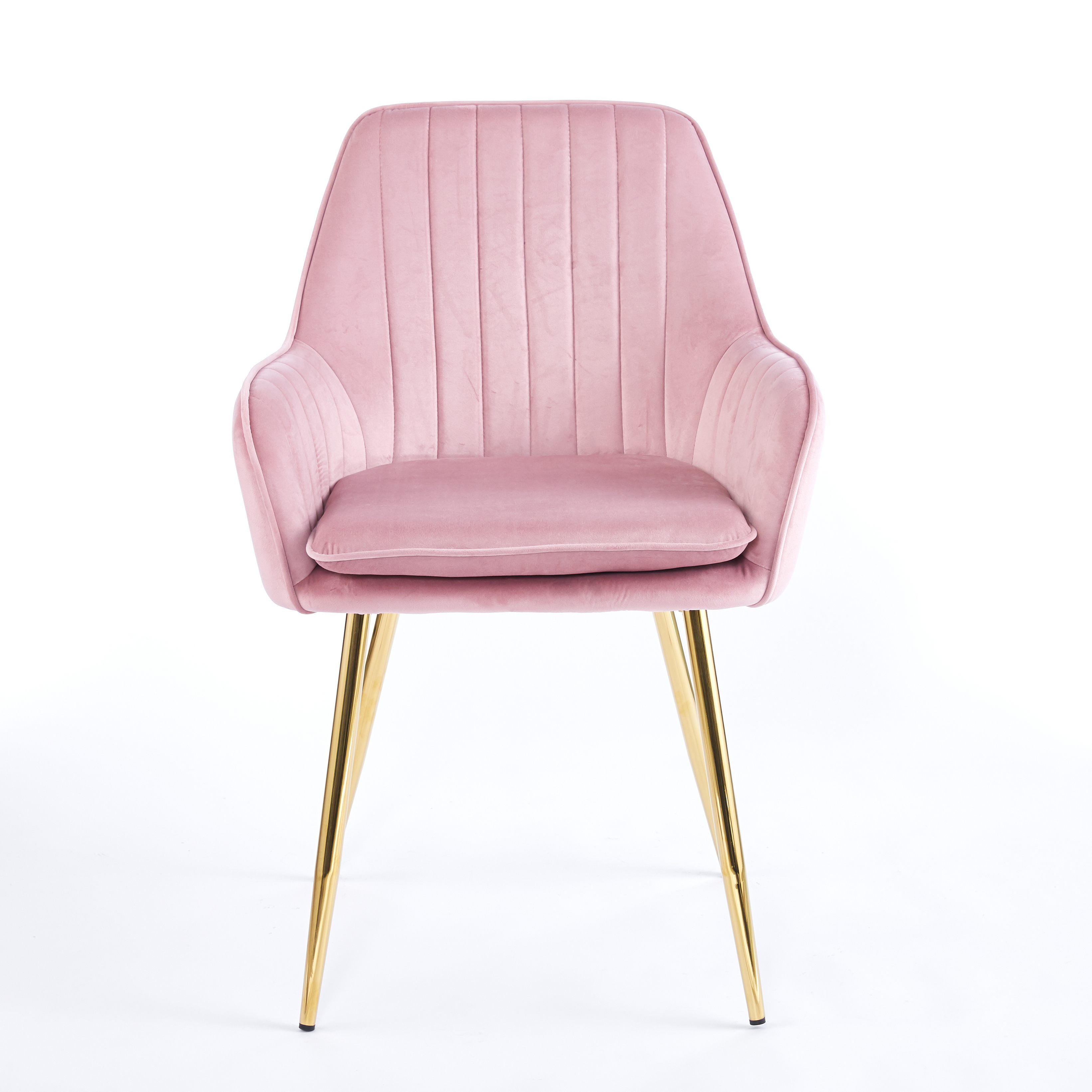 Silla Luma Terciopelo · Rosa