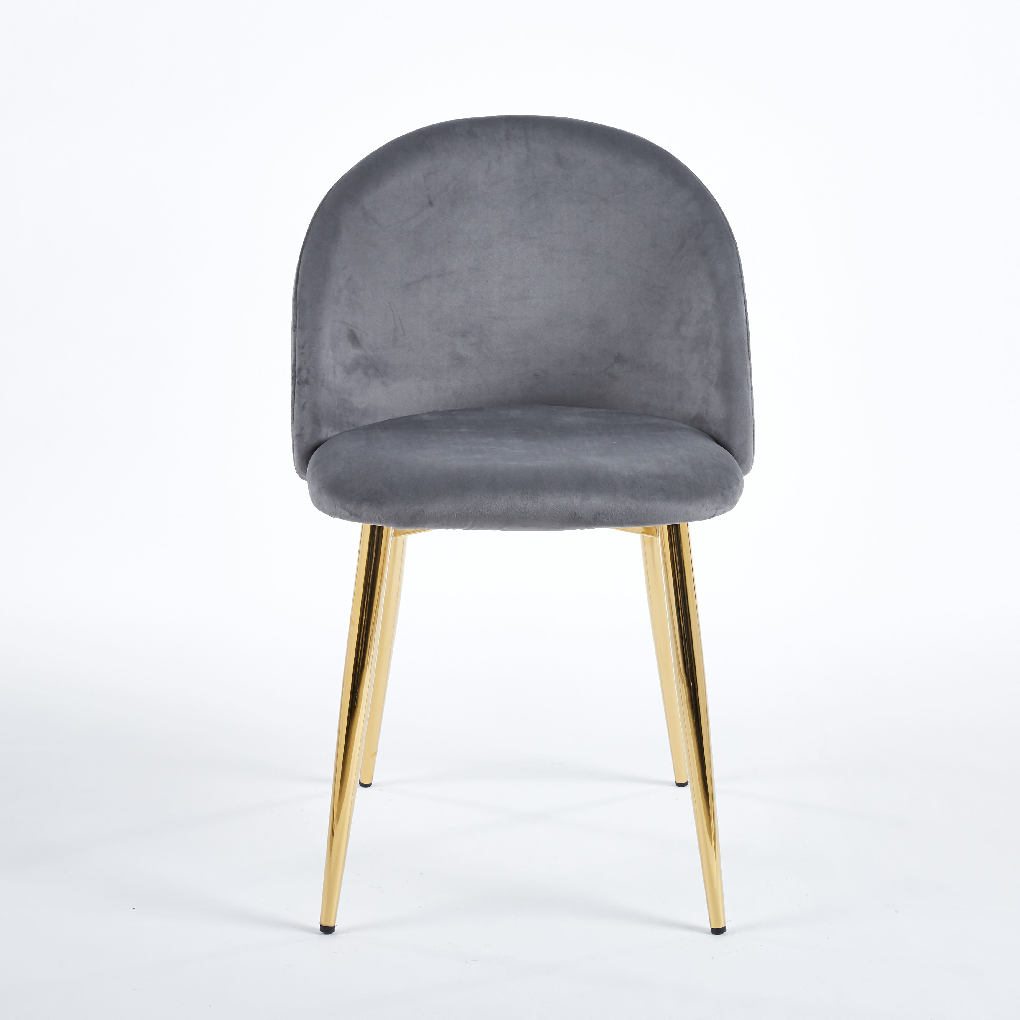 Silla Sora Terciopelo · Gris