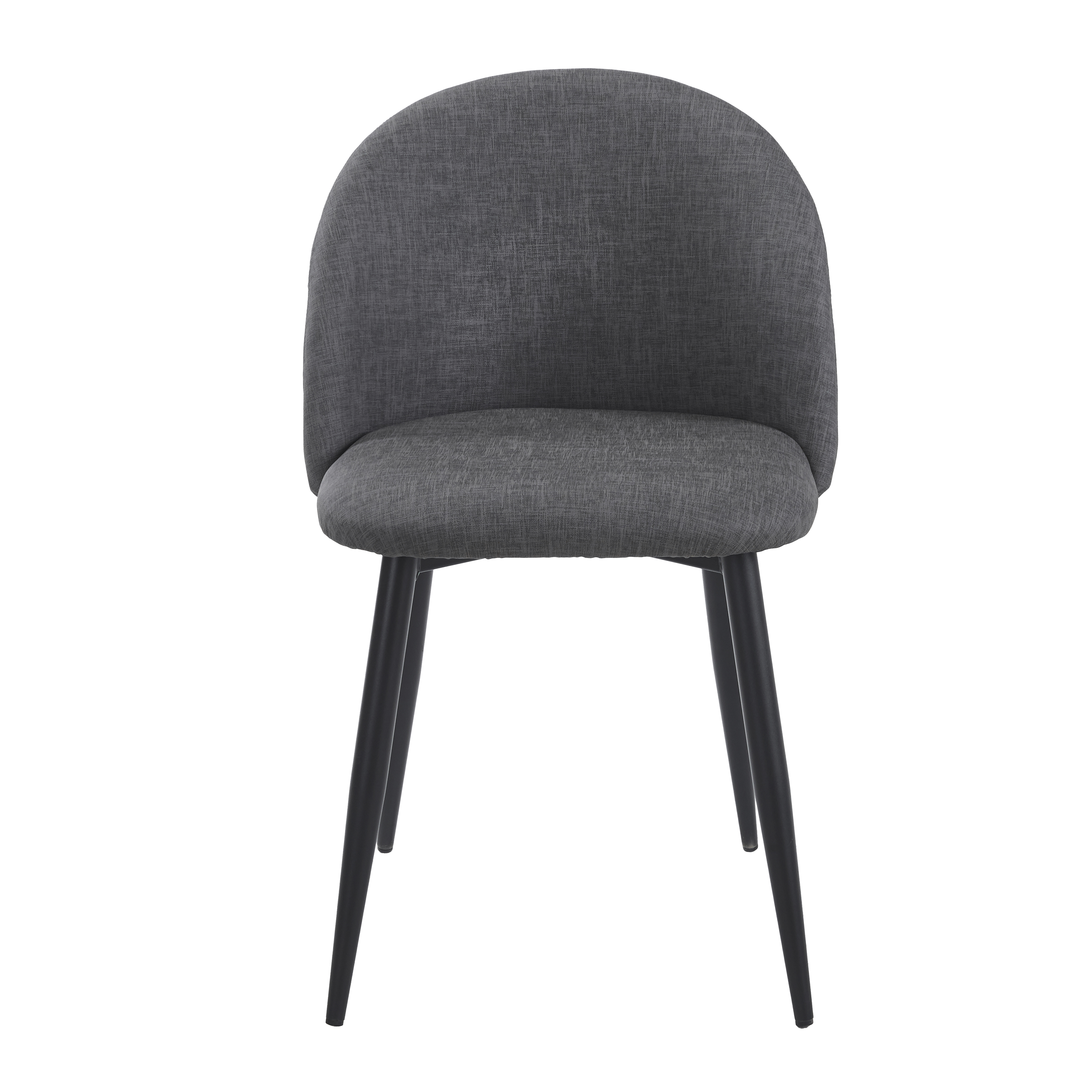 Silla Sora Polipiel Textil · Gris