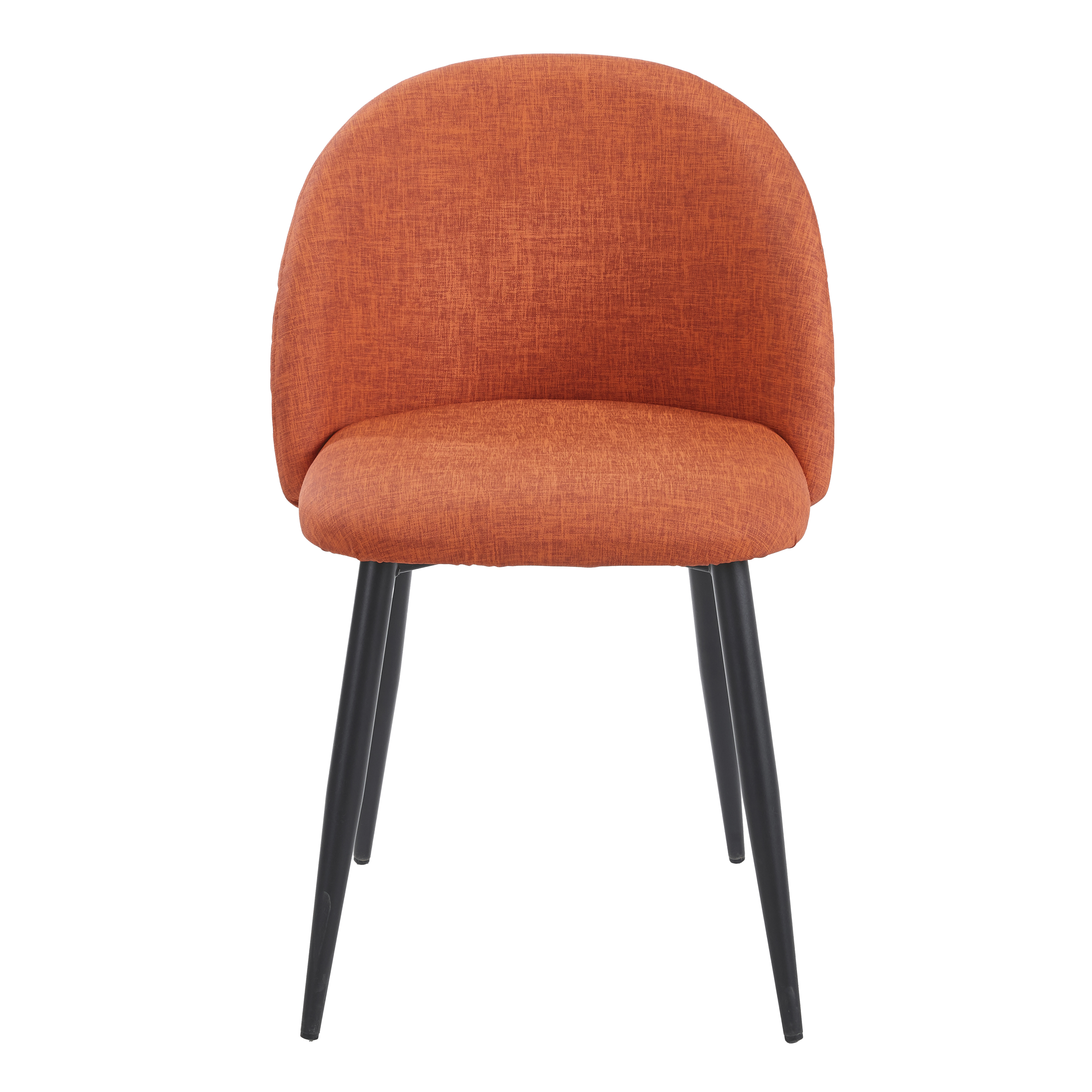 Silla Sora Polipiel Textil · Terracotta