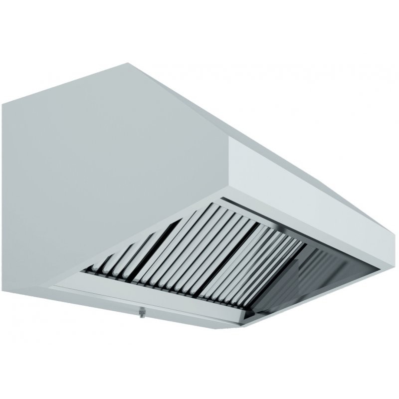 Campana Mural Inox Snack Basic Con Turbina