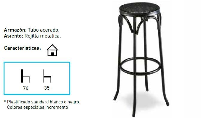 Taburete Reja