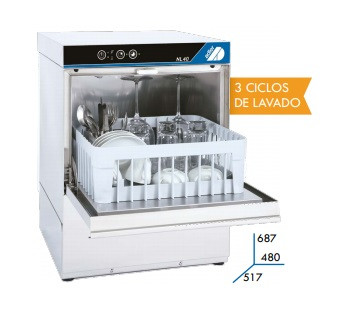 Lavavajillas Adler Nl40 Con Bomba Desague