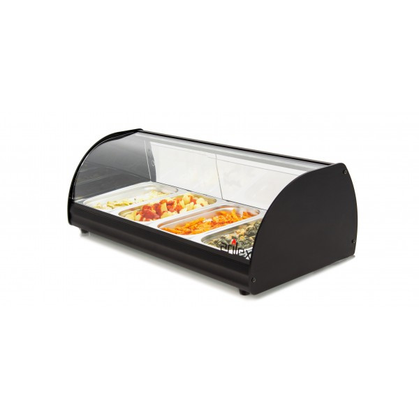 Vitrina Caliente Tapas 4 Bandejas Ar