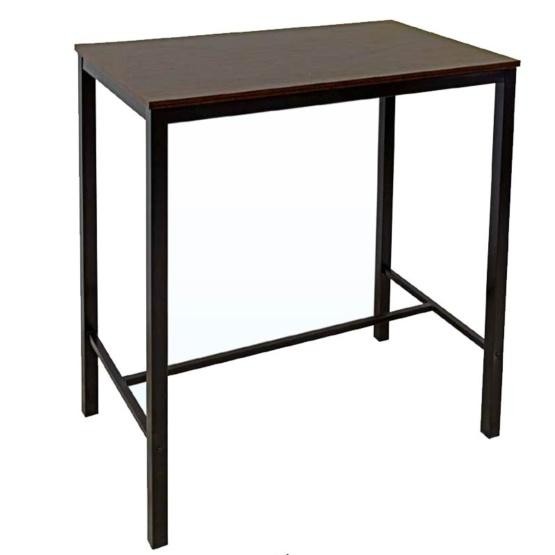 Mesa Alta Rectangular Wengué