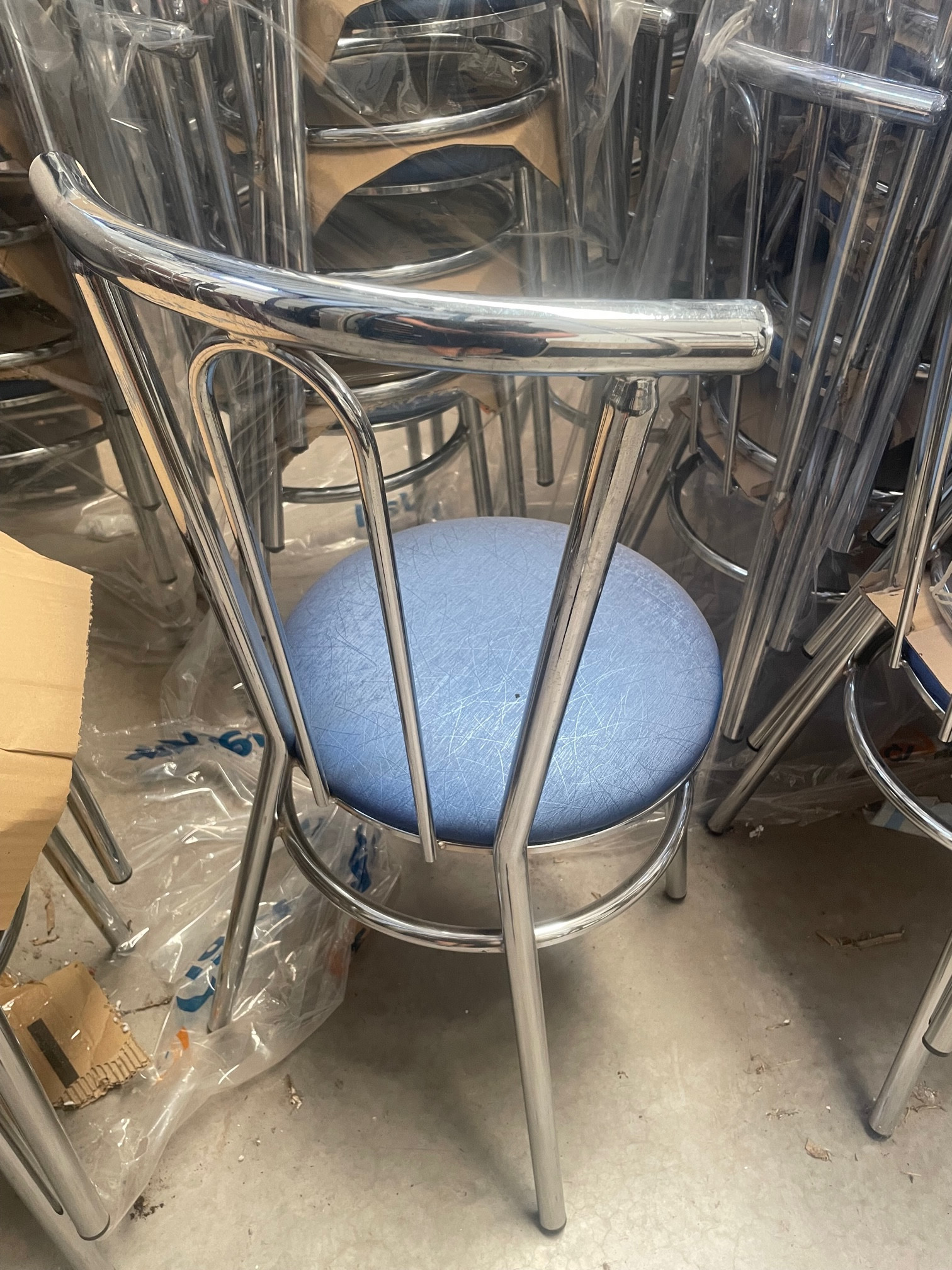 Silla Bar Cromo