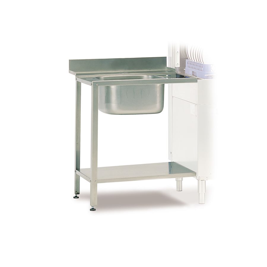 Mesa lateral izda con fregadero