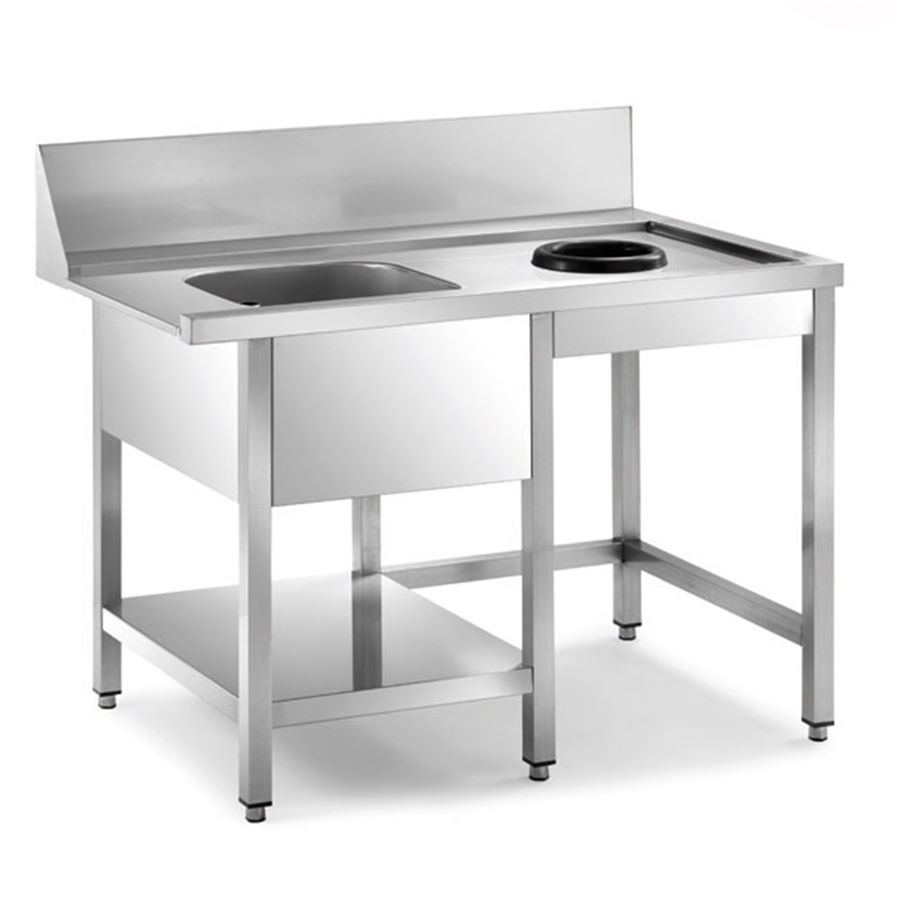 Mesa prelavado MPD-1500 SL/SRC-1800
