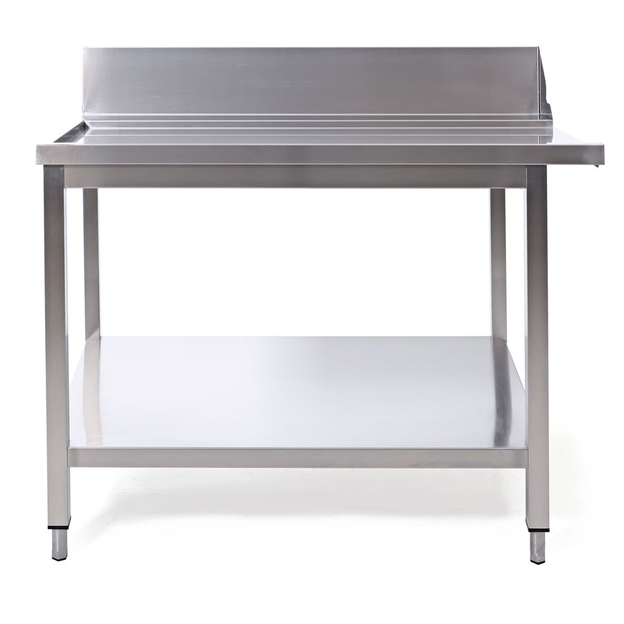 Mesa lateral con peto MP-1200I izquierda (1200 x 750 x 850 mm)