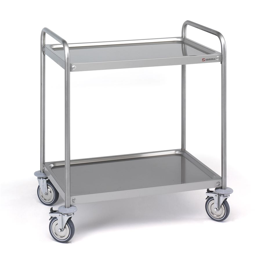 Carro de servicio 2 estantes - 800 x 500 mm - CS-208