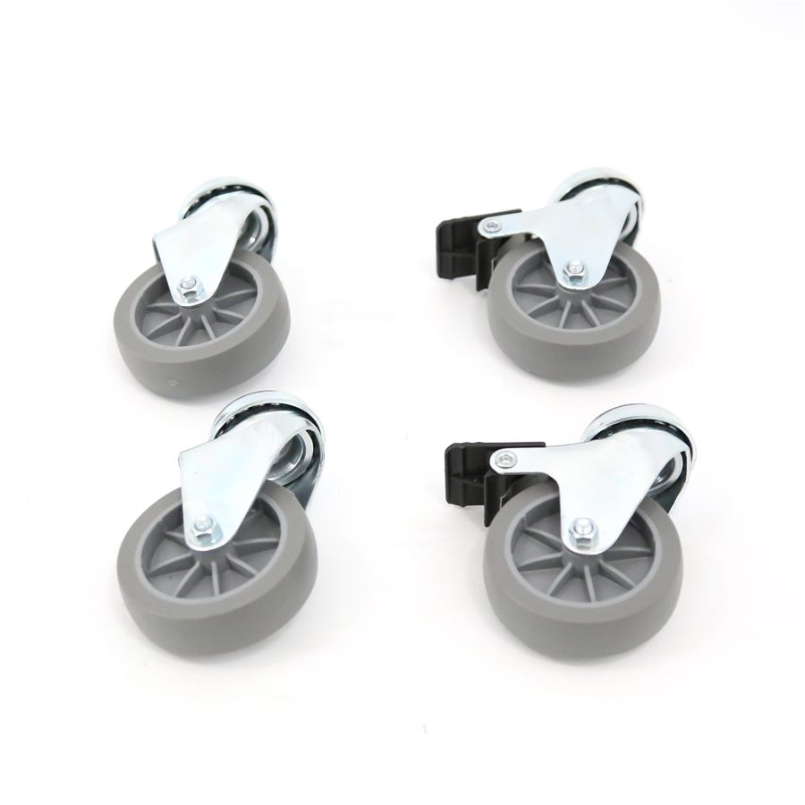 Kit ruedas 75 mm SM / DM (4)
