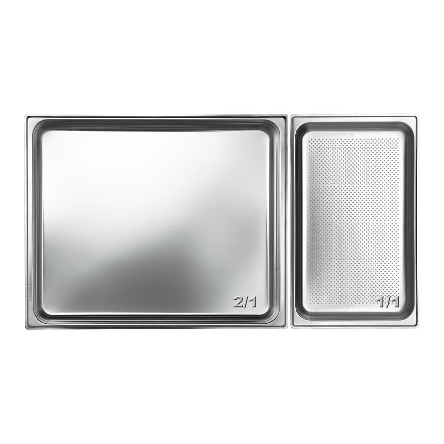 Cubeta 2/1 de 20 (530 x 650 x 20 mm)