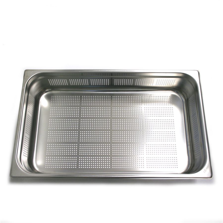 Cubeta perforada 1/1 de 100 (530 x 325 x 100 mm)