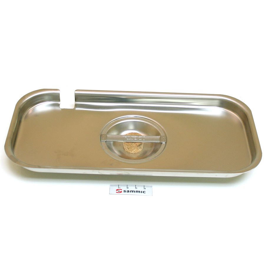 Tapa con orificio para cazo 1/3